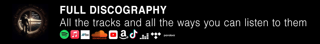 Listen to my music in an order I think you'll like on my Spotify Playlist