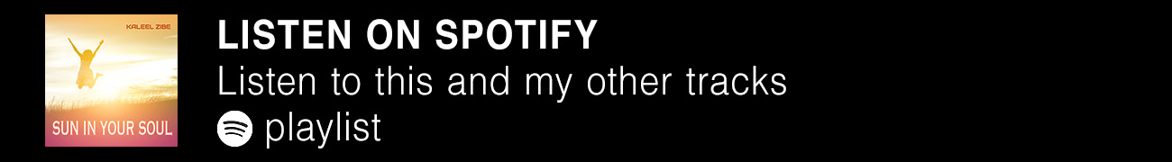 Listen to my music in an order I think you'll like on my Spotify Playlist